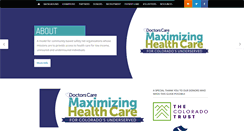Desktop Screenshot of maximizinghealthcare.org